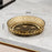 Rotating Storage Organizer For Kitchen Spices Fruit 360° Swivel Base Multi-Function Desktop Container - Transparent Brown - 1
