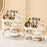2 Layer Rotating Drawer Cosmetic Storage Box Dustproof Makeup Display Box Transparent Cosmetic Organizer - 2
