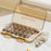 Pill Organizer 7 Day Weekly Medicine Box Portable Pill Container with Lid Multi Compartment for Travel / Home - Coffee - 1