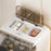 Magnetic Cosmetic Organizer Makeup Storage Holder Multi-Layer Dustproof Container for Skincare / Beauty Products - White - 4