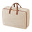 82L Cotton Linen Storage Bag Handheld Quilt Storage Bag Large Capacity Foldable Clothes Organizer for Home Travel - 1