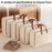 82L Cotton Linen Storage Bag Handheld Quilt Storage Bag Large Capacity Foldable Clothes Organizer for Home Travel - 6