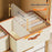 Adjustable Divider Clothes Storage Box Foldable Underwear Organizer Space Saving Wardrobe Sorting Container for Home - Beige - 3
