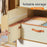 Adjustable Divider Clothes Storage Box Foldable Underwear Organizer Space Saving Wardrobe Sorting Container for Home - Beige - 6