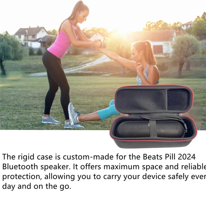 For Beats Pill 2024 Portable Speaker Holder Carrying Case Shockproof Travel Storage Bag - 6