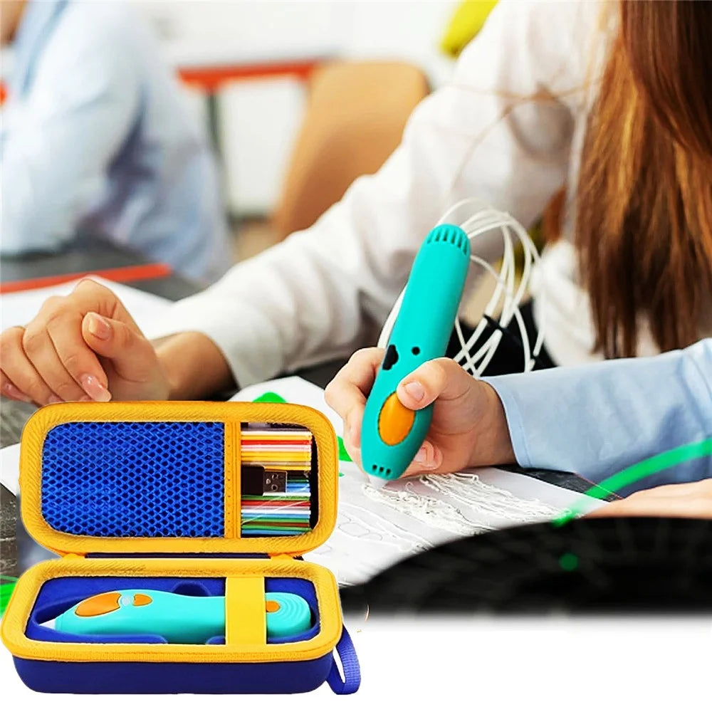 For 3Doodler Start+ Essentials 2024 / 2023 3D Printing Pen Carrying Case Portable Storage Bag - 7