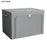 24L 40 x 30 x 20CM Foldable Storage Box Large Capacity Oxford Fabric Two-Way Zipper Organizer - Dark Grey - 1