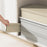 Underwear Organizer Box 17 Compartments Foldable Drawer Divider with Lid for Socks Bras Clothes Storage - Light Grey - 5