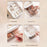 Double Layer Luxury Transparent Jewelry Box Flip Cover Compartment Ring Earring Makeup Storage Box - White - 7