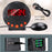 TS-BC610 LED Vibrating Flashing Light Loud Alarm Clock Phone Call Reminder for Hearing Impaired - Black - 7