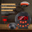 TS-BC620 LED Digital Vibrating Alarm Clock with Doorbell Reminder Deafness Hearing Impairment Alarm - Black - 3