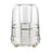 360 Degree Rotating Makeup Organizer With Lip 5 Compartments Swivel Storage Box Desktop Cosmetic Holder for Brushes Lipstick - Transparent - 2