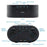 TS-R900 5.5 Inch LED Mirror Clock Dual USB Charging Stepless Brightness Digital Alarm Clock for Bedroom - Black - 7
