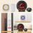TS-BC630 Vibrating LED Alarm Clock 3.74in Digital Display 115dB Strong Vibration Doorbell Phone Call Reminder - Black - 2