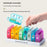 A-481 Monthly Pill Box Plastic Portable Medicine Organizer Case Travel Dispenser (FDA/FMC Certified, BPA Free) - 64-Compartments - 4