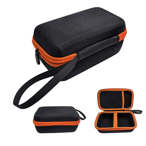 Portable EVA Tool Case for Klein MM325  /  MM420  /  MM400  /  MM300  /  ET140  /  80023P  /  Fluke 117  /  115 Multimeter Storage Bag - Black  /  Orange - 1
