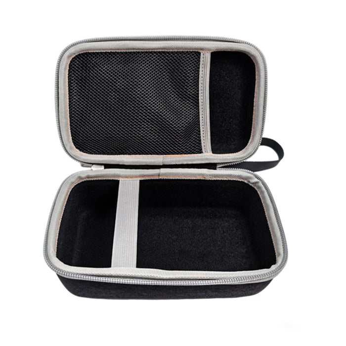 For Memoking T02  /  Phomemo M02  /  M02S  /  M02 Pro  /  Q30S  /  Nelko PM230  /  Anycash  /  Ponek Mini Pocket Printer Hard Case EVA Storage Bag - Black  /  Grey - 3