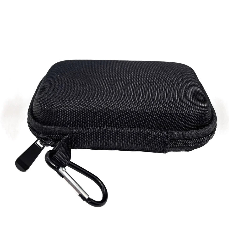 Portable Hard Drive Case for SanDisk Extreme  /  Extreme Pro Portable SSD 500GB 1TB 2TB Travel Storage Bag - Black EVA Shockproof Protective Cover with Mesh Pocket - 7
