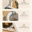 Large Size 3-Tier Folding Storage Organizer Rack with Rabbit Clip Large Opening Tea Bag Coffee Capsule Desktop Holder - 3