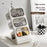 Large Size 3-Tier Folding Storage Organizer Rack with Rabbit Clip Large Opening Tea Bag Coffee Capsule Desktop Holder - 4