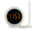 TS-BC800-LED Portable Vibrating LED Alarm Clock Dual Alarm 3-Level Vibration Music Function Desk Clock for Sleep - White - 1