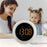 TS-BC800-LED Portable Vibrating LED Alarm Clock Dual Alarm 3-Level Vibration Music Function Desk Clock for Sleep - White - 2