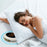 TS-BC800-LED Portable Vibrating LED Alarm Clock Dual Alarm 3-Level Vibration Music Function Desk Clock for Sleep - White - 3