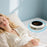 TS-BC800-LED Portable Vibrating LED Alarm Clock Dual Alarm 3-Level Vibration Music Function Desk Clock for Sleep - White - 4