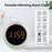 TS-BC800-LED Portable Vibrating LED Alarm Clock Dual Alarm 3-Level Vibration Music Function Desk Clock for Sleep - White - 7