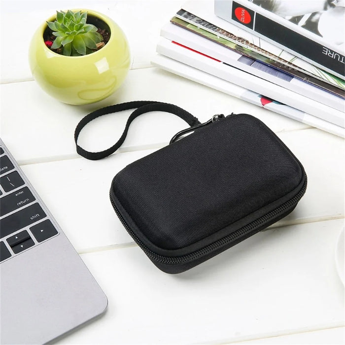 EVA Hard Case for JBL Go 5  /  Go 4  /  Go 3 Portable Bluetooth-compatible Speaker Storage Bag Carrying Pouch - Black - 4