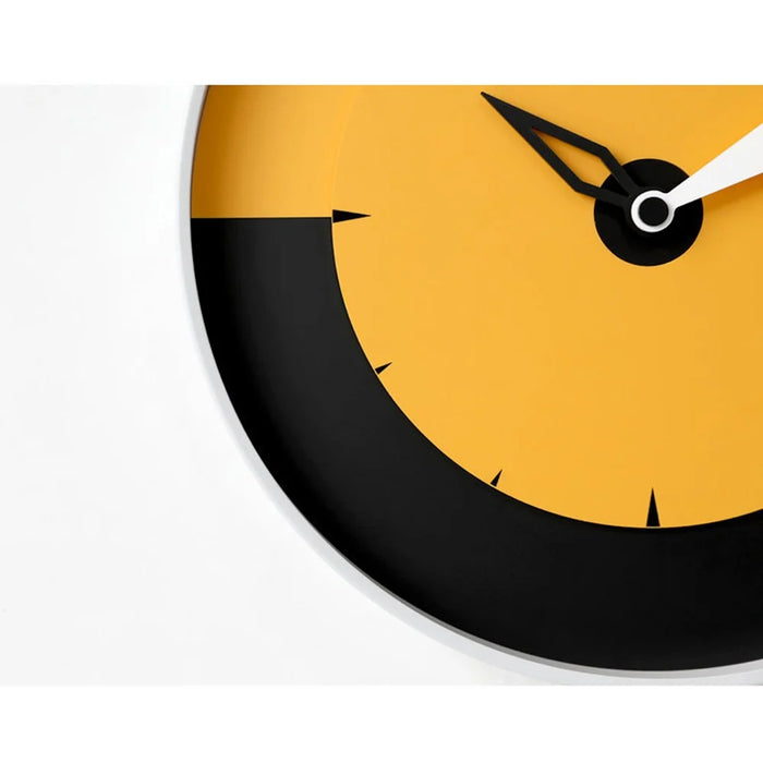 Modern Minimalist Wall Clock 3D Layered Acrylic Silent Movement Art Home Decor Decorative Clock - Yellow - 7