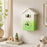 Cuckoo Clock Wall Clock Fairy Tale House Design Hourly Chime Bird Pendulum Decorative Clock for Living Room Kids Room - T62  /  Green - 1