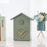Cuckoo Clock Wall Clock Fairy Tale House Design Hourly Chime Bird Pendulum Decorative Clock for Living Room Kids Room - T62  /  Green - 6