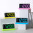 GH9020 LED Digital Clock 20cm Large Screen Multifunctional Alarm Clock with Night Light - White Case White Light - 3