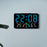 GH9007 LED Digital Clock Temperature Humidity Display Large Screen Wall Mount Desktop Alarm Clock - Black Shell Blue Light - 2