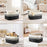45 x 35 x 27cm Large Cotton Rope Woven Storage Basket Organizer for Laundry Toys Bedroom - Black - 6