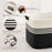 53 x 38 x 29cm Extra-Large Cotton Rope Woven Storage Basket Organizer for Laundry Toys Bedroom - Black - 7