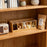 5-Compartment Bamboo Coffee Tea Bag Storage Box Flip Lid Organizer for Kitchen Desk - 4