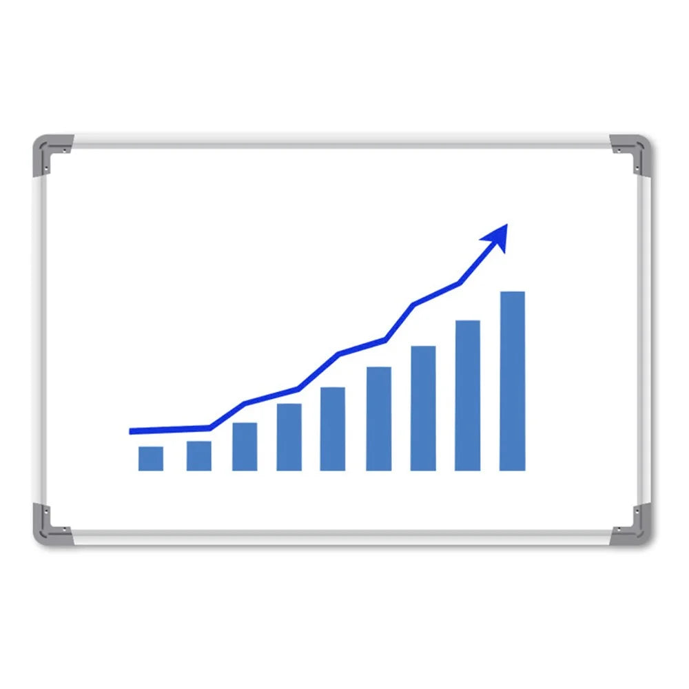 Magnetic Whiteboard Double Sided Small Dry Erase Board, Size: 35 x 50cm - 3