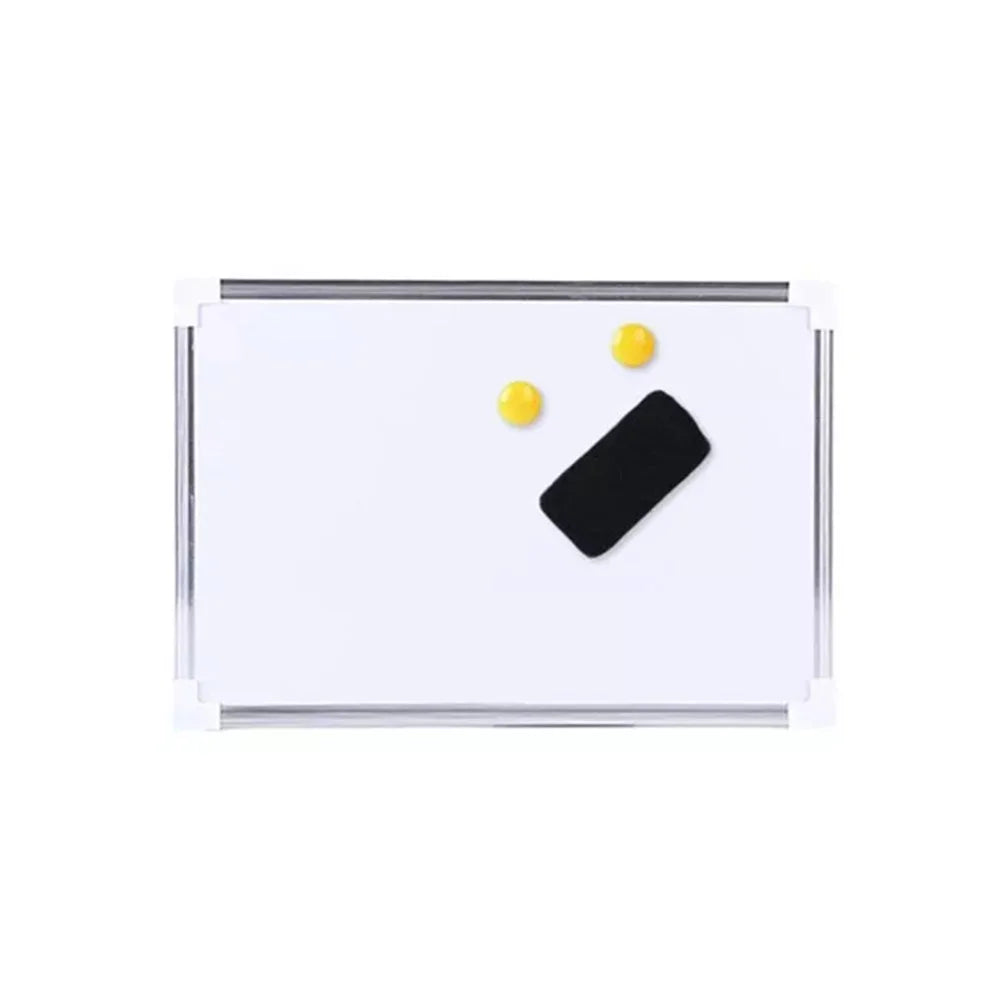 Magnetic Whiteboard Double Sided Small Dry Erase Board, Size: 35 x 25cm - 1