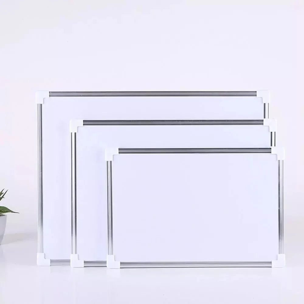 Magnetic Whiteboard Double Sided Small Dry Erase Board, Size: 35 x 25cm - 2