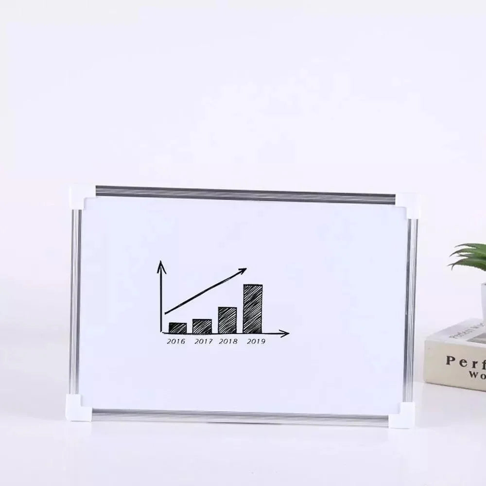 Magnetic Whiteboard Double Sided Small Dry Erase Board, Size: 35 x 25cm - 3