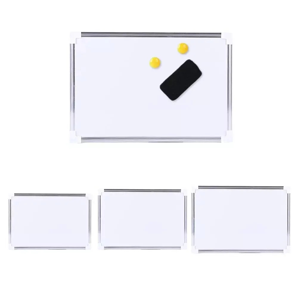 Magnetic Whiteboard Double Sided Small Dry Erase Board, Size: 35 x 25cm - 4