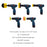 12Pcs HX806-1 Electric Washing Brush Electric Drill Set Power Scrubber for Car Bathroom Kitchen Cleaning Tools - 4