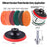 24pcs Electric Drill Cleaning Brushes Set for Bathtub Grout Bathroom Floor Tile Power Scrubber Cleaning Kit - 3