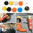 24pcs Electric Drill Cleaning Brushes Set for Bathtub Grout Bathroom Floor Tile Power Scrubber Cleaning Kit - 4