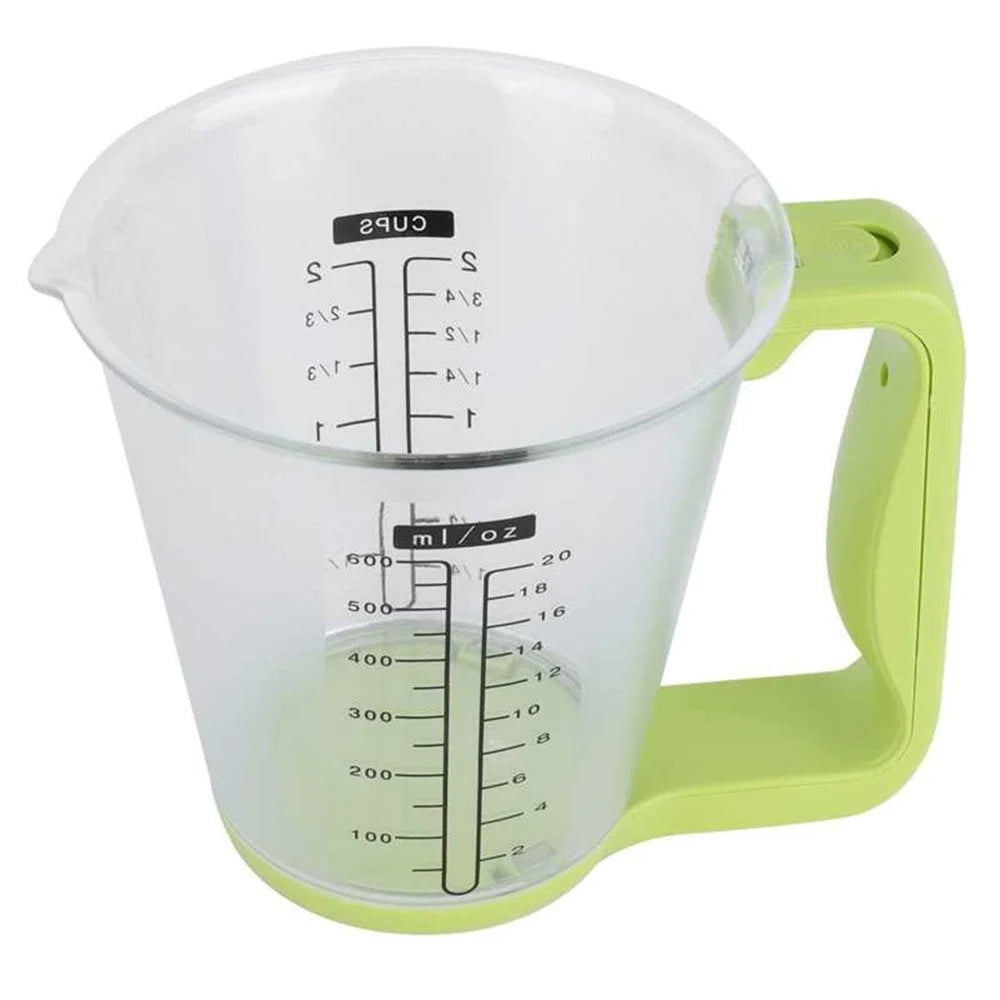 TY-C01 Electronic 1000g Measuring Cup 0.1g Accuracy Detachable Kitchen Measuring Cup with Scale (BPA Free, No FDA Certificate) - Light Green - 5