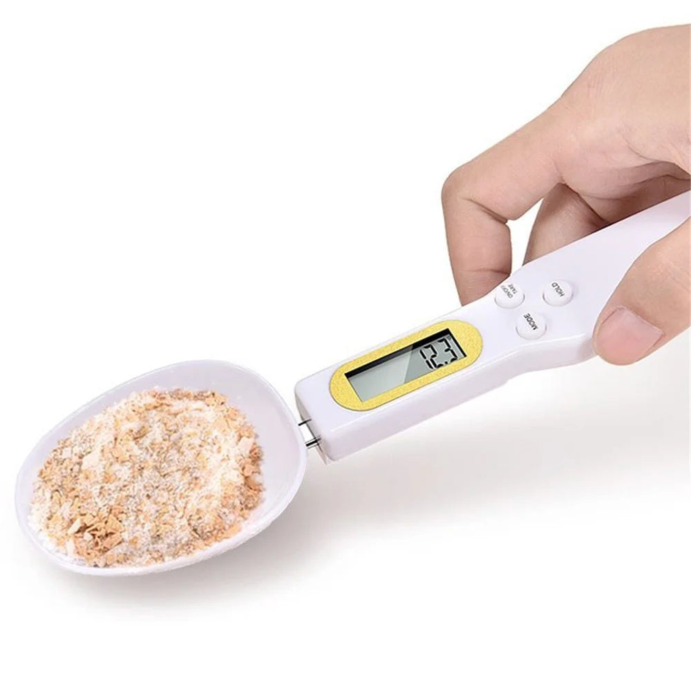 NS-S3 Portable Kitchen Measuring Spoon Food Scale Multi-Function Electronic Digital Spoon Scale with LCD Display (No Battery, Without FDA, BPA-free) - Black - 5