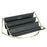 Nordic Multi-layer Desktop Organizer Multi-purpose Golden Iron Storage Tray Cosmetic Sundries Rack, Size L - Blackish Green - 1