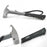 Camping Hammer Heavy Duty with Tent Stake Remover Steel Tent Hammer TPR Covered Handle Tent Mallet with Holding Strap - Grey - 5
